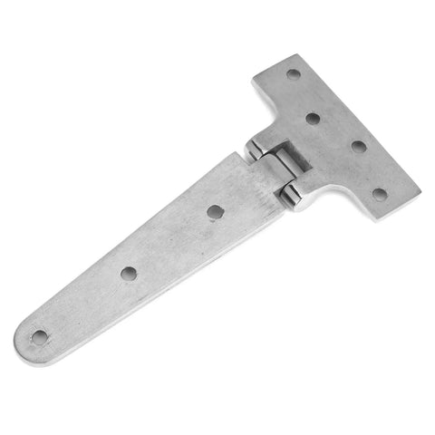 Beefy Heavy Duty 316 Stainless Steel T Shape Door Hinge for Marine Lids Hatches Compartments and Doors 6 by 3 Inch