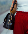 Cute Golf Keychain For Women Sporty Bag Charm Gold Plated Purse Charm For Handbags Backpacks And Bags Trendy Accessory For Her