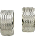 Replacement Tension Wheel 1821.047.034 For BXT3 16 And BXT3 13 Battery Powered Plastic Strapping Tool Must Have Durable Spare Part To Keep Your Strapping Game Running Smooth And Jam Free. silver knurled metal tension wheel for BXT3-16/13 strapping tool