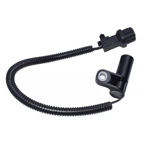 Jeep Engine Crankshaft Position Sensor Replacement for Grand Cherokee TJ Wrangler 1997 1998 1999 2000 2001 2002 2003 2004 4.0L 4.7L 5.2L 5.9L V6 V8 Fits 917-769 SU3028 4897321AA OEM Compatible Easy Install black sensor with coiled wiring