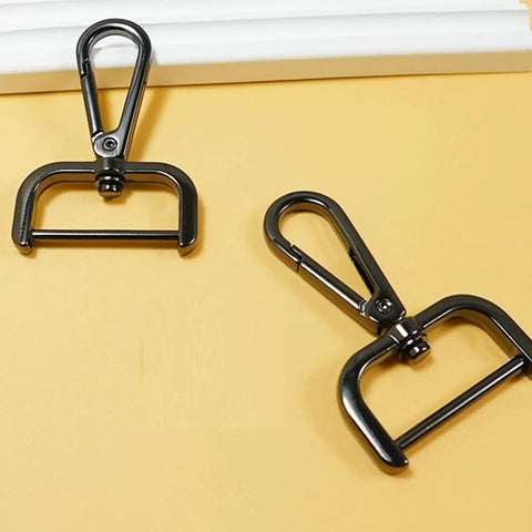 4 Pack Shoulder Strap Swivel Hooks For Bags Detachable Clasps Clip Hooks Buckle For Crossbody Purses Laptop Bags Messenger Bags And Briefcases Includes Gold And Gunmetal Finishes Heavy Duty Build displayed on surface