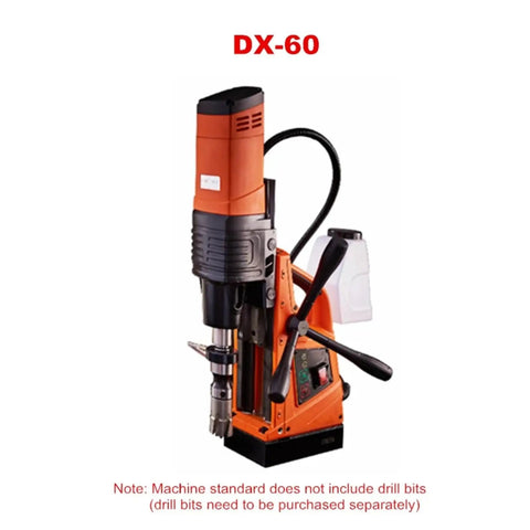 Get The(dx35 Magnetic Core Drill With 1500W Power For Super Fast Annular Cutter Holes On Metal. DX-60 model showcasing heavy-duty design and features.