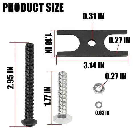 Valve Spring Compressor Tool Kit for LS Engines LS1 LS2 LS3 LS6 components with dimensions