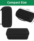Durable Hard Case For HF96V HF96 Thermal Imaging Camera With Handle Strap, Shockproof Shell, Mesh Pocket And Elastic Straps