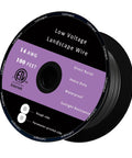 Low Voltage Landscape Lighting Wire 14 AWG 2 Conductor 100 Ft Black Waterproof Direct Burial Copper Cable spool