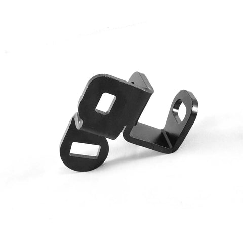 Direct Fit Transmission Linkage For Automatic Floor Shift Compatible With 1978 Through 1988 Monte Carlo El Camino Malibu Classic GM Muscle Cars Built From Durable Metal For Easy Bolt On Replacement Part To Restore Smooth Gear Shifts, black metal bracket