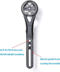 Top view of Aero Integrated Out Front Handlebar Mount System for Bikes showing M4 screw and silicone gasket