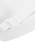 Close-up of the adjustable strap on Youth Fencing Chest Guard Lightweight PVC Chest Protector For Boys Kid Friendly Comfort And Safe Practice Gear