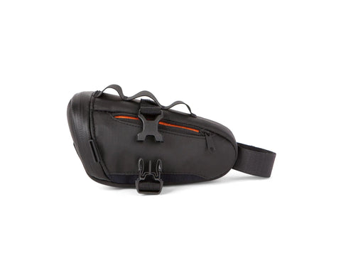 Waterproof Under Saddle Seat Pack For Bike Commuting And Touring, Recycled Ripstop Bag With Adjustable Saddle Mount, water resistant
