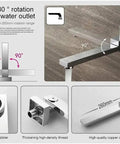 Top Shelf Wall Mounted Square Shower Head Pumping Out Serious High Pressure Power With Three Killer Spray Settings Crafted From Pure Lead Free Brass And Coated In A Scratch Resistant Silver Shell For A Straight Up Great Refresh with 180-degree rotatable arm and high-quality bubbler.