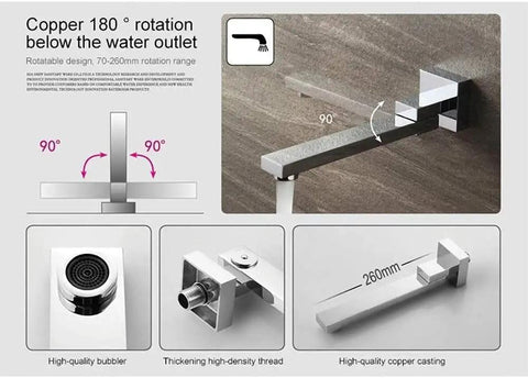 Top Shelf Wall Mounted Square Shower Head Pumping Out Serious High Pressure Power With Three Killer Spray Settings Crafted From Pure Lead Free Brass And Coated In A Scratch Resistant Silver Shell For A Straight Up Great Refresh with 180-degree rotatable arm and high-quality bubbler.