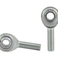 Heavy Duty Rod End Bearing Heim Joints With 1/2-20 Right Hand Male Thread And Jam Nuts, Two Pack, 1/2 Inch, Forged Carbon Steel Body, Hardened Bearing Steel Ball, PTFE Lined Outer Ring For Smooth, Durable Performance.