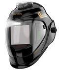 Auto Darkening Welding Helmet With Extra Large Viewing Area 4.31 By 3.81 Inches, True Color Vision, 1/1/1/1 Optical Clarity