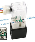 Wiring connections on 4V210-08 Pneumatic Solenoid Valve Kit 110V AC 5 Way 2 Position With One Quarter Inch PT Ports
