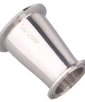 DERNORD eccentric reducer tri-clamp sanitary fitting, 2 in to 1.5 in, SS304 stainless steel