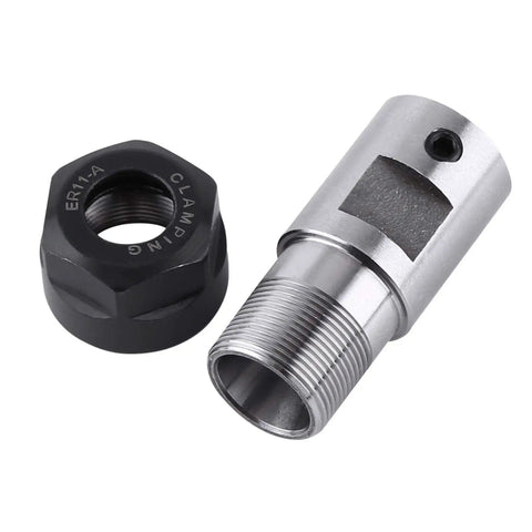 Collet Chuck CNC Spindle Tool Holder Compatible With ER11 Collets for milling and drilling, pro-grade steel machining accessory