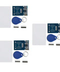 Mifare RC522 RFID Kit For Arduino And Raspberry Pi 3 Pack MFRC522 Card Reader Modules With S50 Blank Cards And Key Rings