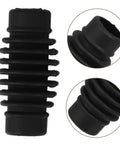 Black insulation sleeve for coffee makers heat resistant steam wand guard and pipe cover winter protection insulator end tube