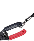 Wire Stripper With Screw Cutter For Electrician Skill Tests, Pro Grade Japanese Tool With Easy Grip, red and black grips