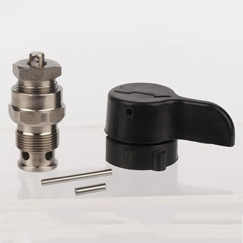 235014 Airless Prime Spray Valve Drain Valve for Graco Paint Sprayers, metal and plastic components with tungsten ball