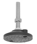 Adjustable Round Nylon Leveling Feet For Heavy Duty Furniture And Machinery Anti Slip Glide Mount 200kg Load Capacity 100mm Adjustable Height