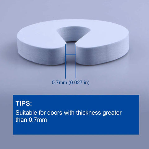 Six Pack Soft Foam Door Stopper Guard For Kids And Pets Prevents Finger Pinch Injuries From Slamming Doors Non Toxic EVA