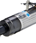 327LS Heavy Duty 3/8-Inch Chuck Low Speed Tire Buffer with metal body and grip, shown in side angle.