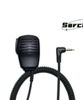 Remote Shoulder Speaker Microphone With Reinforced Cable For Yaesu FT And VX Series Walkie Talkies Three Point Five Millimeter Audio Jack