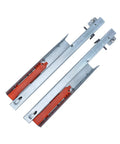 Heavy Duty Drawer Slides 25kg Load, 500mm Length, 20 Inch Roller Track Pair for Kitchen and Bathroom Cabinets