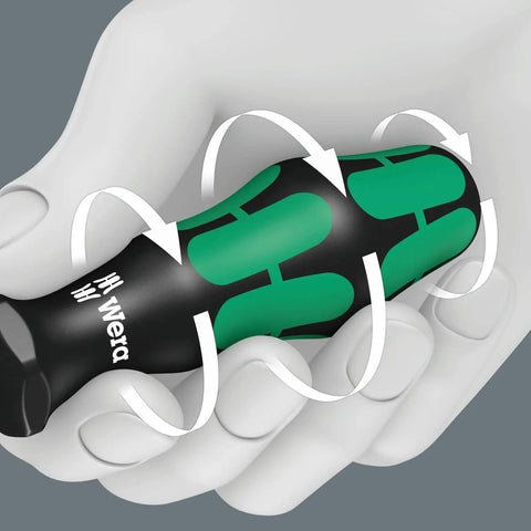 Hex Driver 2.5mm Kraftform Plus Hex Plus Screwdriver with ergonomic handle showing grip technique