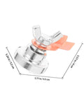 Heavy Duty Magnetic Welding Ground Clamp For Fast Attachment On Metal Rods Posts Railings And Tables, silver iron material, 1.77 in.