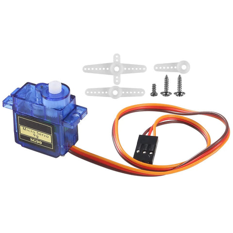12 Piece SG90 Micro Servo Motors 9G Mini Servos Kit for RC Helicopters Airplanes Cars Boats Robots Arms Hands with Cable