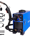 3 In 1 Gasless MIG Welder With Flux Core, Lift TIG And Stick Welding, Dual Voltage 110V 220V, 160A Output, Portable Welder