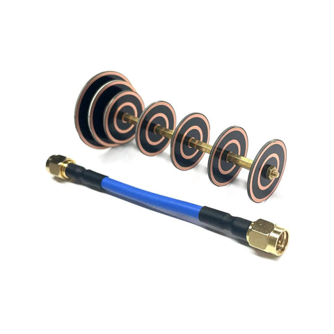 Beefed Up High Gain 12dBi 5.8GHz Directional Antenna with SMA Male Plug and cable for RC FPV Drones and Goggles Long Range UAV