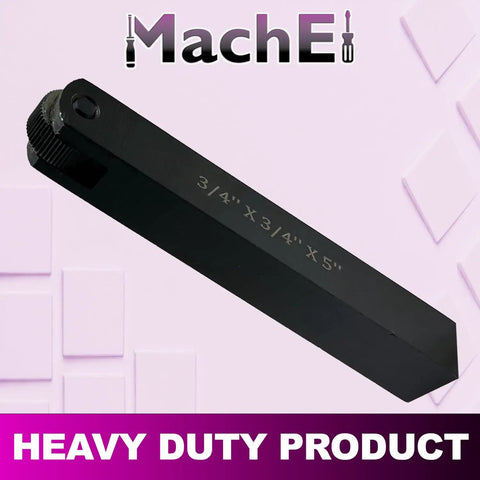 Beefy Straight Linear Knurling Tool Holder For 1 Wheel Size 3/4 In By 3/4 In By 5 In Includes 3/4 In By 3/8 In By 1/4 In Knurl Bit Built From EN31 Alloy Steel