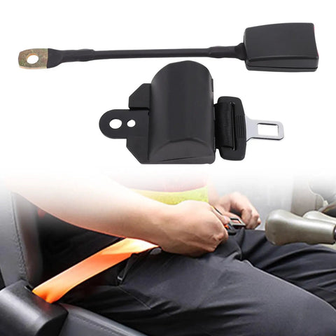Heavy Duty Universal Forklift Seat Belt With Hella Tough Retractable Webbing And Rock Solid Buckle Engineered For Construction Yard Operations And Top Shelf Operator Safety