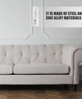 Two Pack Sectional Sofa Connectors Clips Set Steel And Zinc Alloy Couch Snap Fittings for Stable Easy Install and Tight Joins