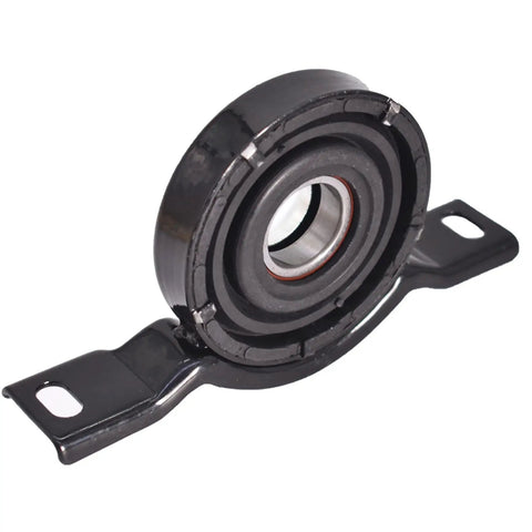 Rear Drive Shaft Center Support Bearing For Cadillac Cts 2008 2013 Direct Replacement, black metal with rubber support.