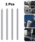 Diamond engraving bit for Aluminum Alloy T Track T Bar Slider Miter Jig, shown in engraving use and detail view.
