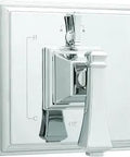 Rainier Shower Trim With Diverter In Polished Chrome Finish Durable Solid Metal Trim Plate Compatible With Pressure Balance Valve