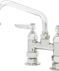 Double Pantry Faucet Deck Mount 4 Inch Centers With 6 Inch Swing Nozzle Chrome Model 059X Genuine OEM Replacement Part