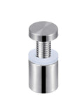 Heavy Duty 48 Pack Sign Standoff Screw System With Drywall Anchors And Rubber Isolation Pads 3 4 By 1 Inch Corrosion Resistant Stainless Steel