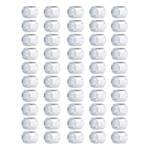 50 Piece Aluminum Skate Spacers Kit For Inline Skates Scooters Quad Rollers And Roller Derby 10mm Wheel Bearing Spacers