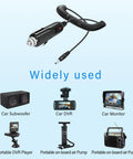 12V Car Charger Adapter For OSSUR Cold Rush Compact Therapy Device with compatible accessories displayed