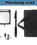 Rechargeable LED Under Vehicle Inspection Mirror With Adjustable Length, includes mirror, extendable arm, charger, carrying bag