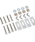 Heavy Duty T Slot Hold Down Clamp Made From Sturdy Zinc Aluminum Alloy For 3018 CNC Router hardware kit including bolts and washers.