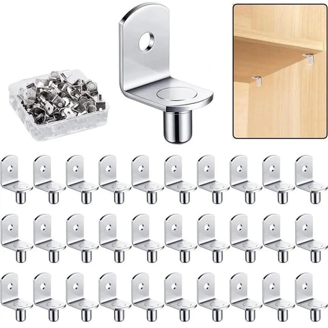 Beefy Heavy Duty Shelf Brackets And Wall Mounts For Cabinets And Closets, sturdy load bearing steel supports for shelves