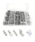 Beefy 180 To 270 Piece Metal Shelf Pegs For Cabinets And Bookshelves, Anti Oxidation Solid Bearing Frame, Rust Resistant Set in Box