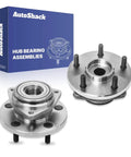 Front Wheel Hub Bearing Assemblies Left And Right Without ABS Replacement For 1999 2004 Jeep Grand Cherokee 2 Piece Set