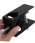 Adjustable Deck Torch Clamp For Tiki Torches Dope Metal Railing Holder For Decks Fences And Poles Outdoor Spaces Sleek Mount Fits Most Rails